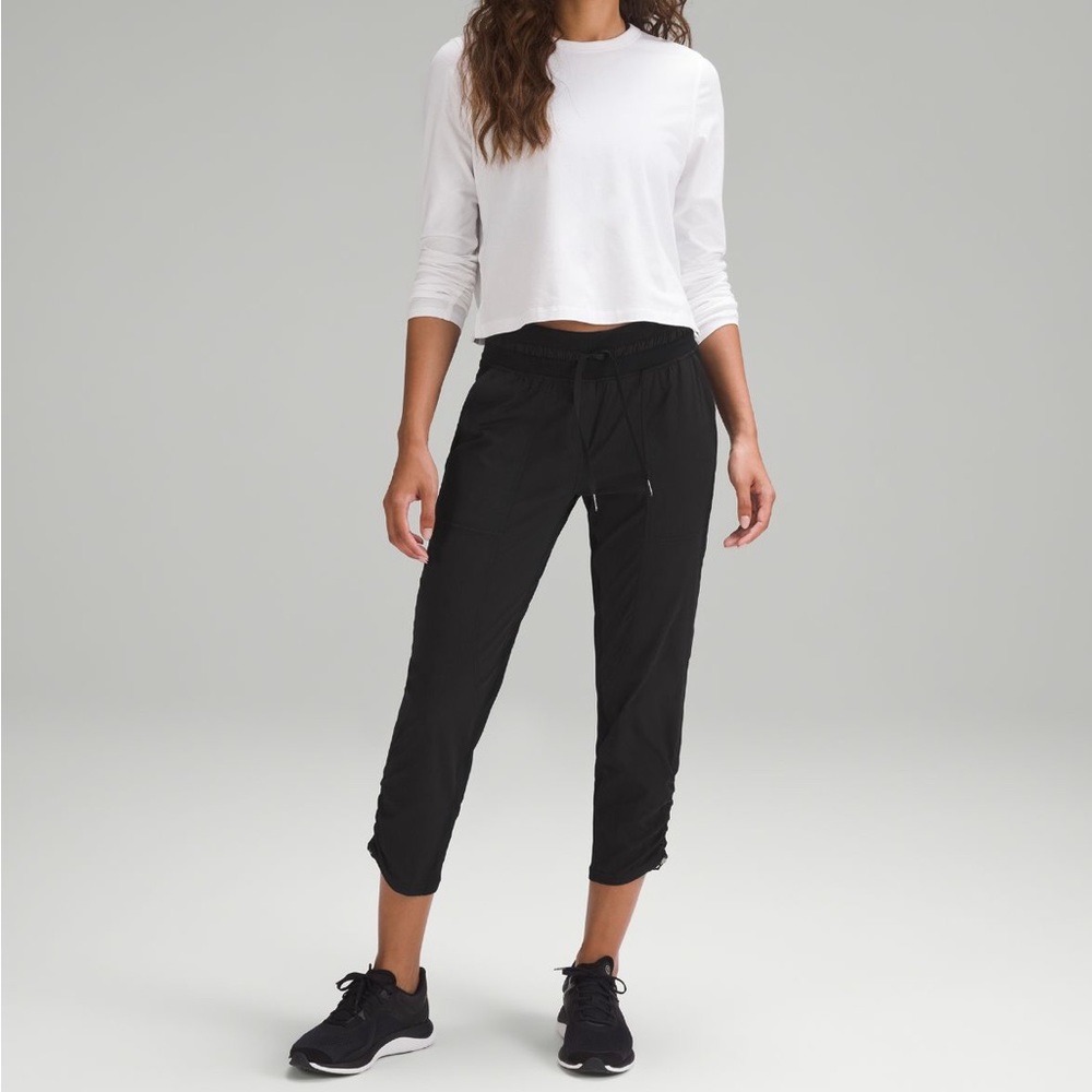 Lululemon Dance Studio Mid Rise Crop - Camo